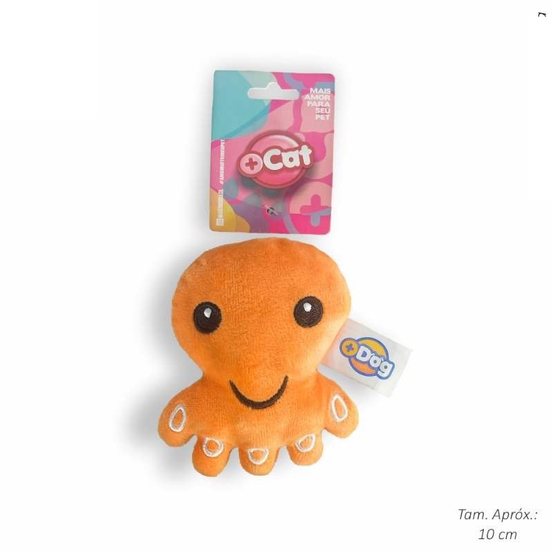 BRINQ GATO PELUCIA POLVO 10CM