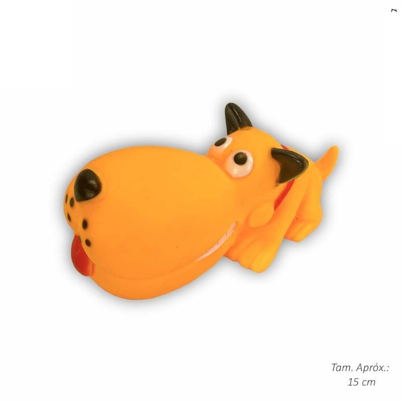 BRINQ VINIL CACHORRO 15CM