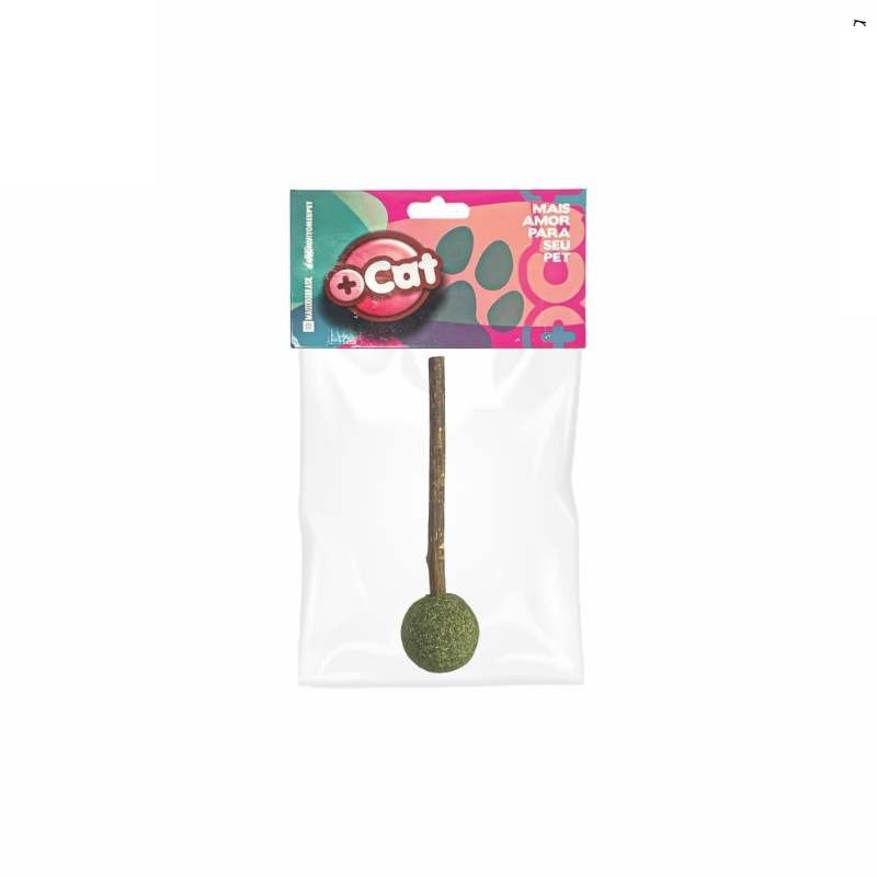 BRINQ GATO PIRULITO CATNIP C/MATATABI