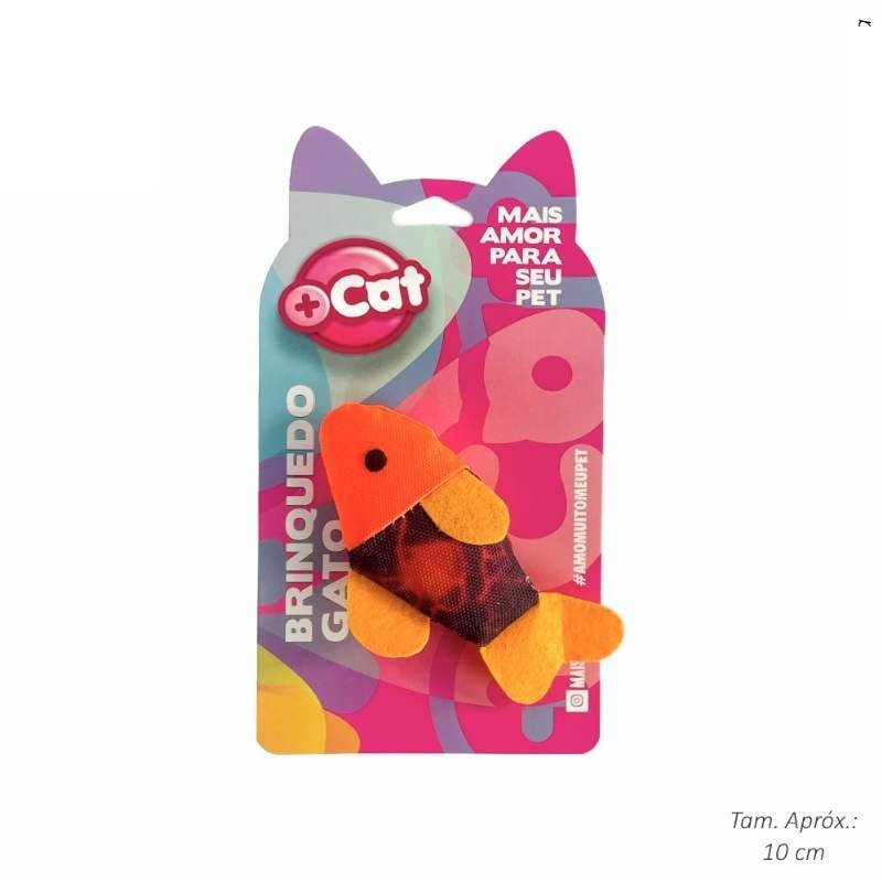 BRINQ GATO PEIXINHO LONA