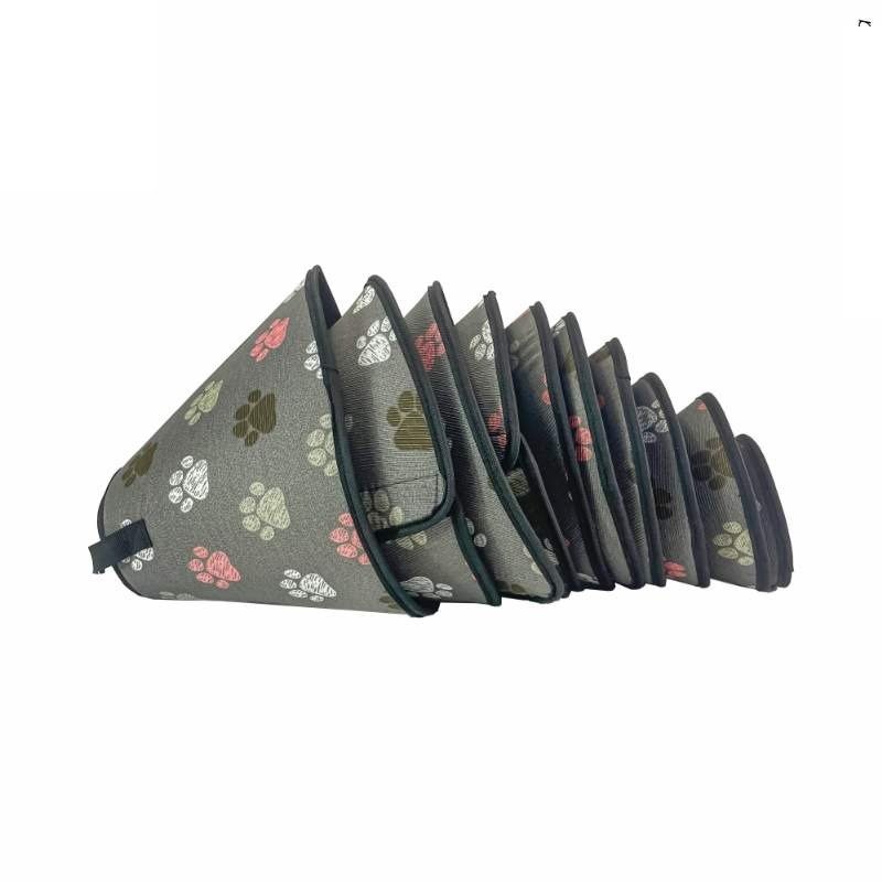 COLAR ELIZABETANO LUXO C/VEL 1A10 CINZA