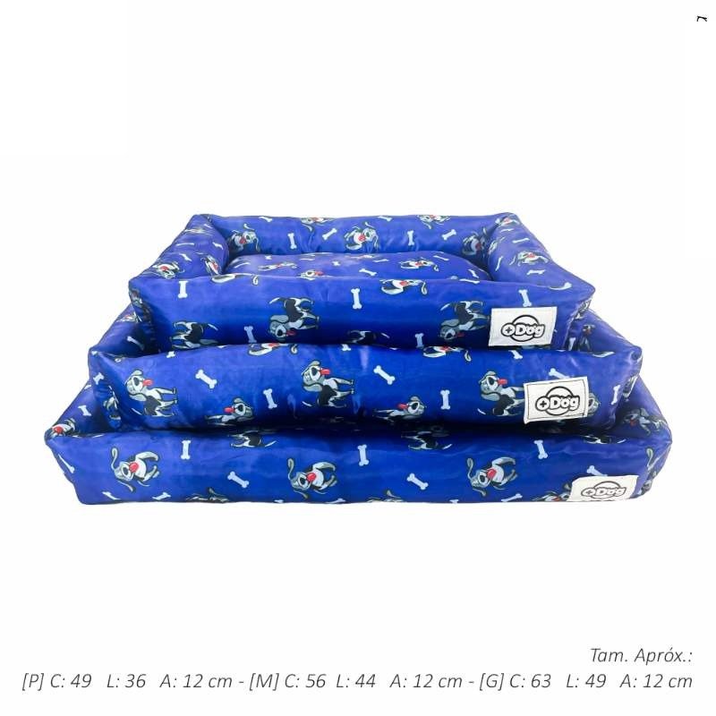 CAMA KIT DOG OSSO AZUL P M G