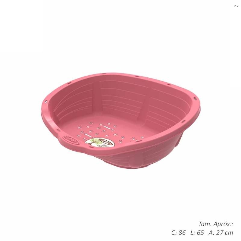CAMA PET LOLA ECO N.08 ROSA