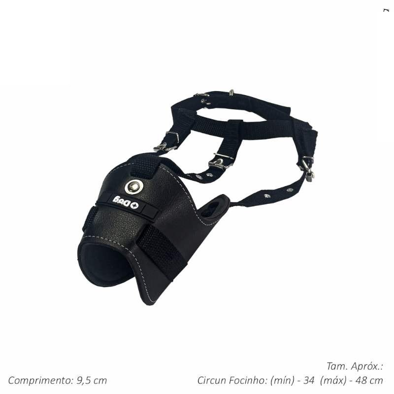 Focinheira Couro Premium
