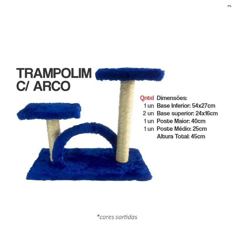ARRANHADOR TRAMPOLIM C/ARCO