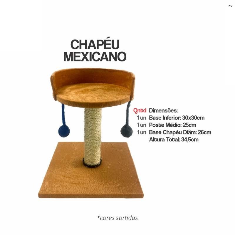 ARRANHADOR CHAPEU MEXICANO