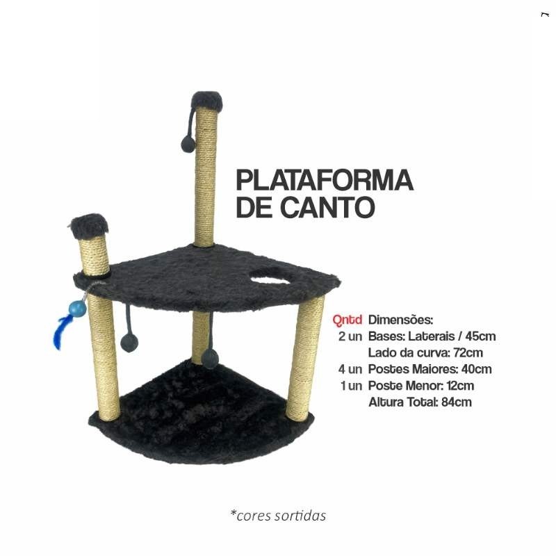 ARRANHADOR PLATAFORMA DE CANTO