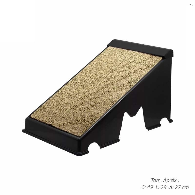 ARRANHADOR RAMPA PLAST PRETO