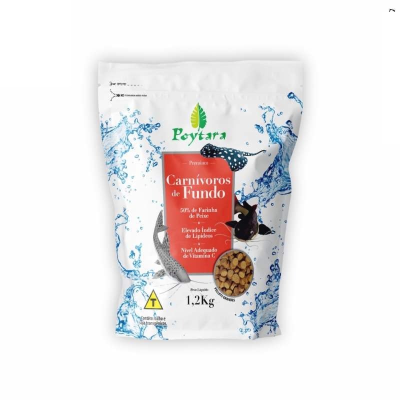 CARNIVOROS DE FUNDO PELLET G 1,2KG