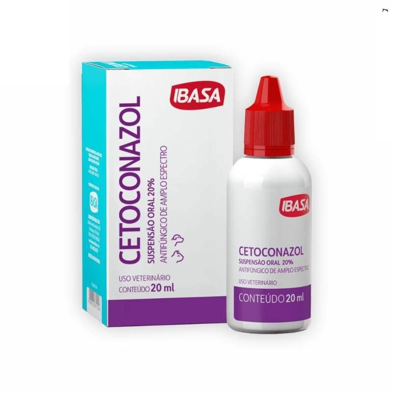 CETOCONAZOL SUSPENSAO ORAL 20ML IBASA