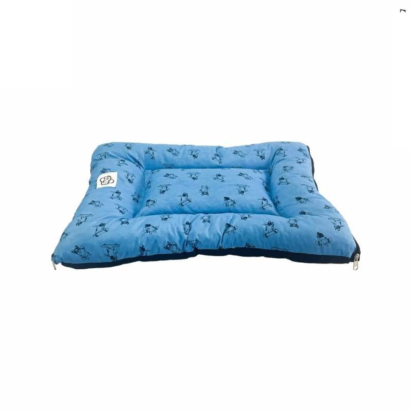 COLCHAO DOG SKATE AZUL P 50X40CM