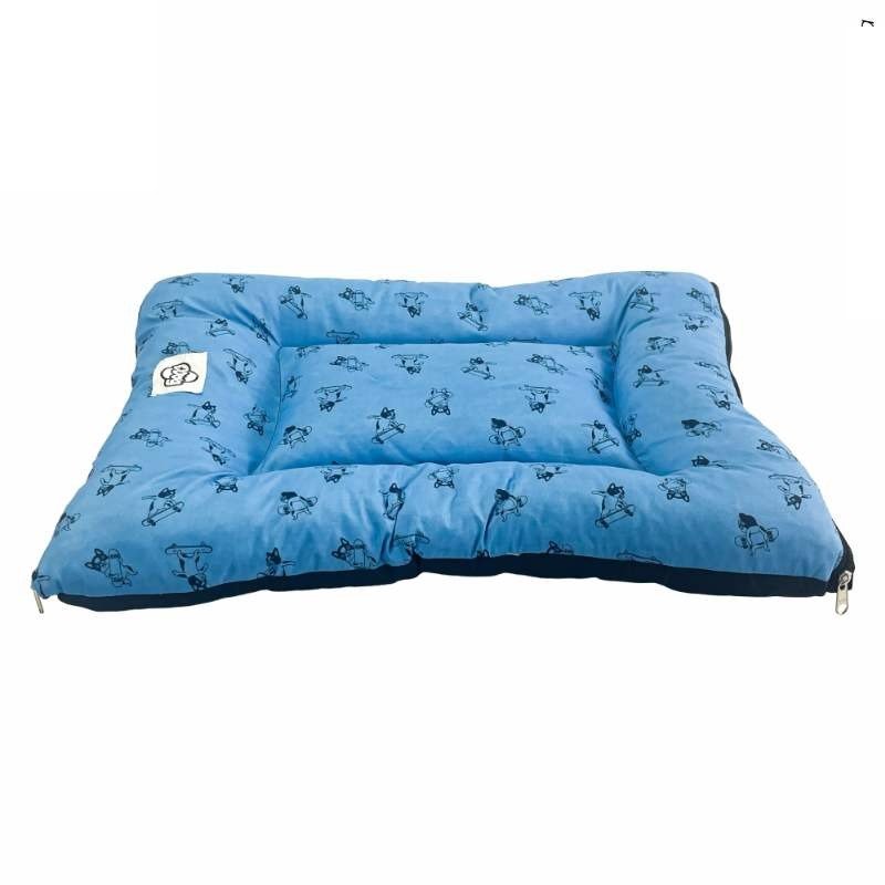 COLCHAO DOG SKATE AZUL GG 85X65CM