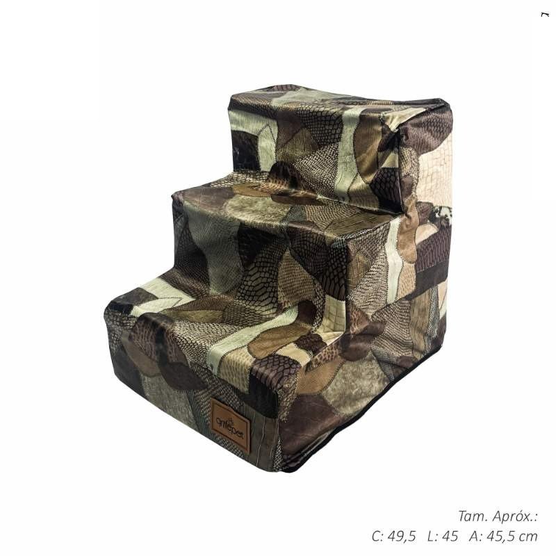 ESCADA 3 DEGRAUS CORINO BROWN