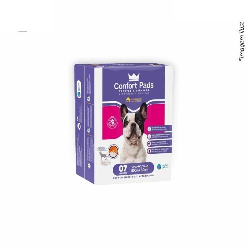 Tapete Hig Confort Pads 80X60 C/7