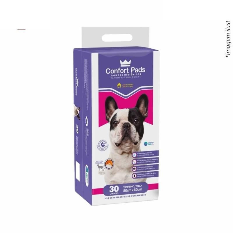 Tapete Hig Confort Pads 80X60 C/30