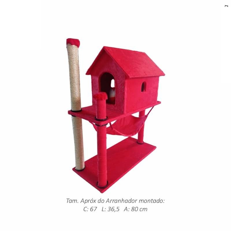 Arranhador Casinha C/Rede