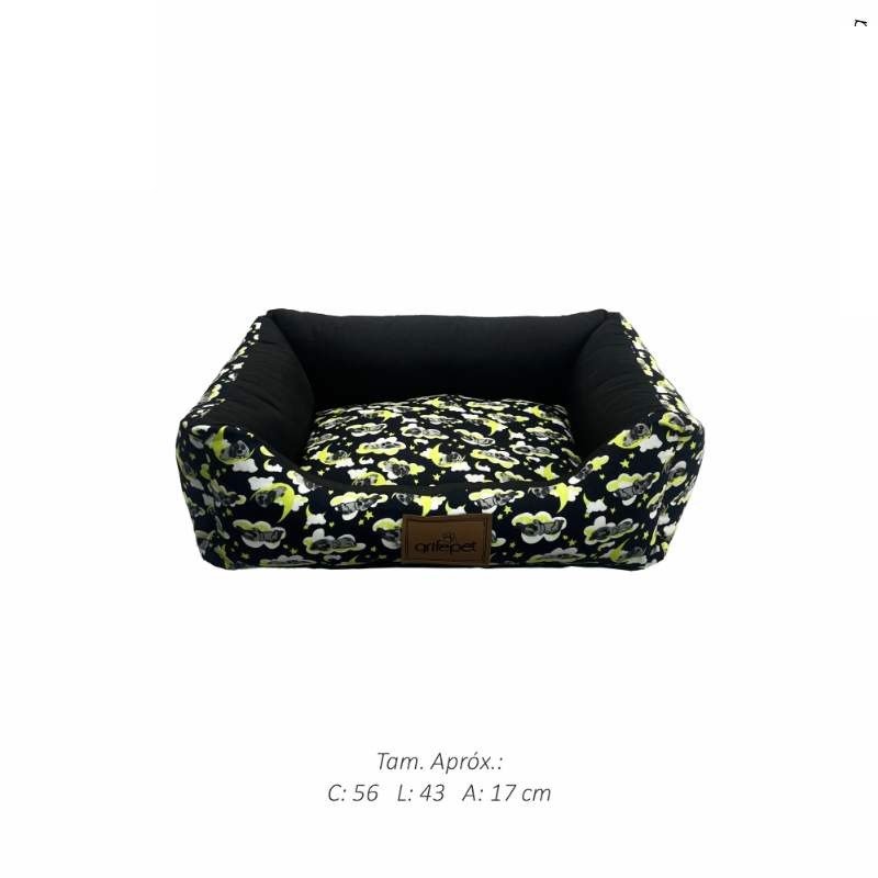 CAMA DOG DREAM PRETO P