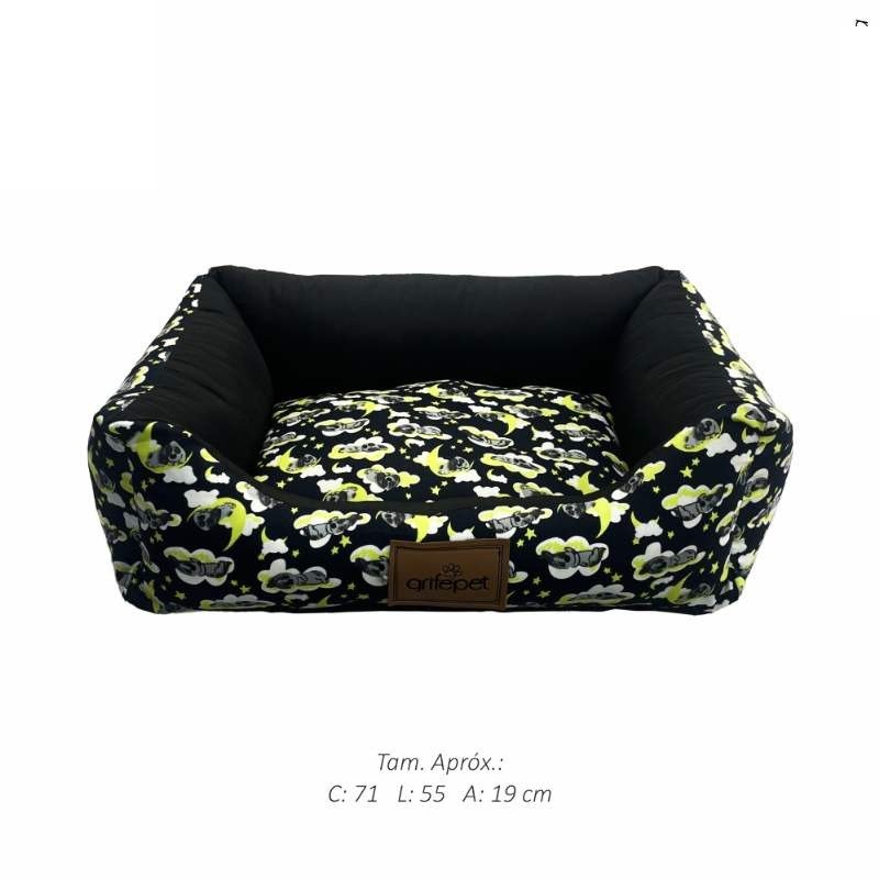 CAMA DOG DREAM PRETO G