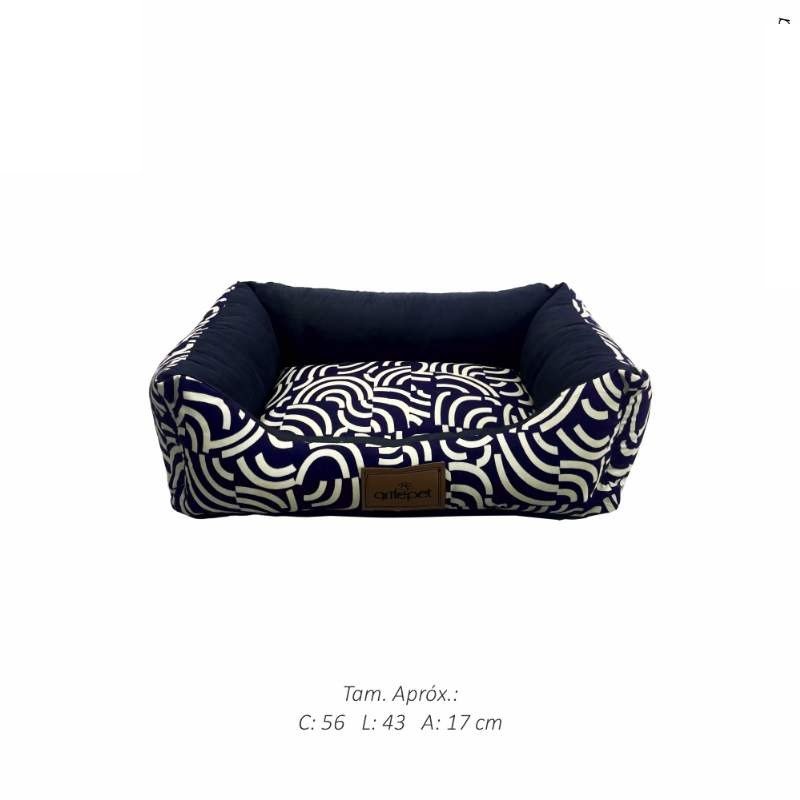 CAMA ONDA AZUL P