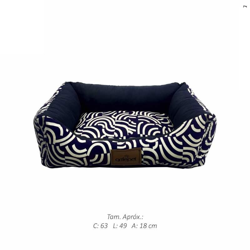 CAMA ONDA AZUL M
