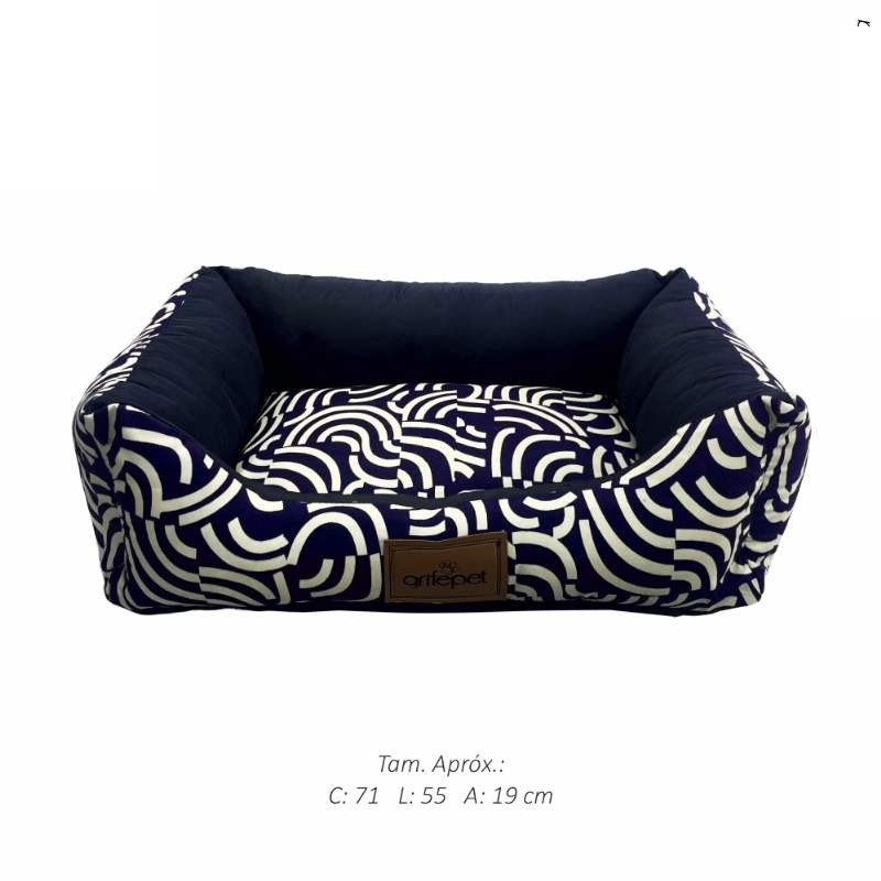 CAMA ONDA AZUL G