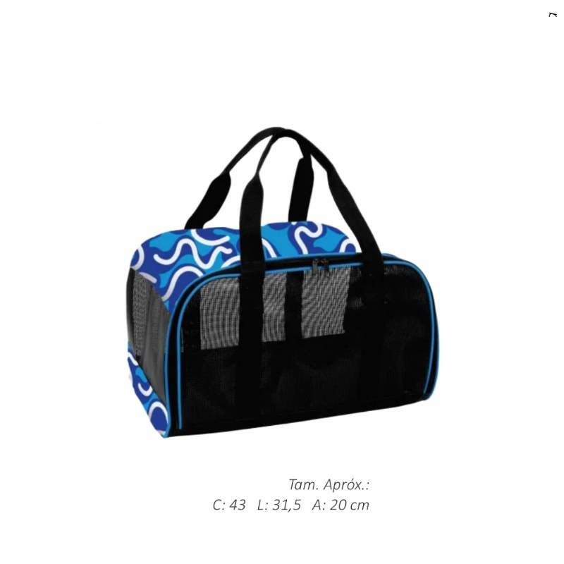 BOLSA TRANSPORTE AEREO AZUL PET 71