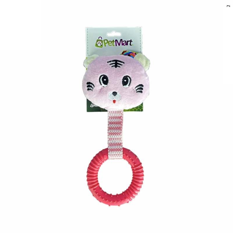 BRINQ PELUCIA TIGRE ROSA TPR