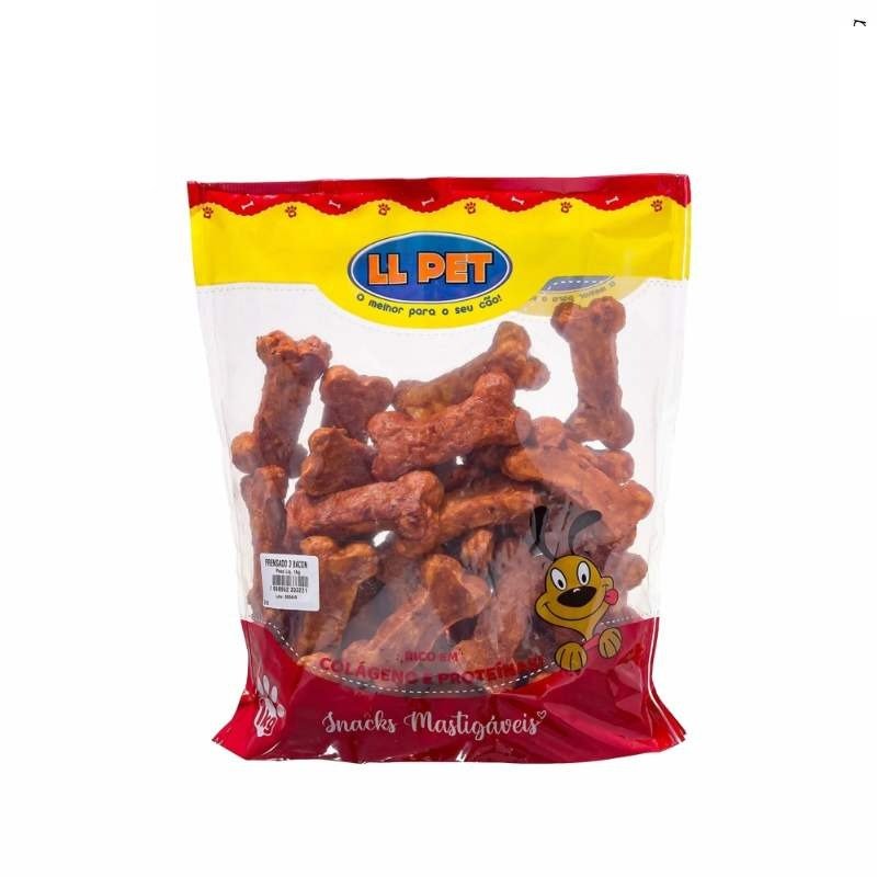 Osso Prensado 1Kg N.03 Bacon