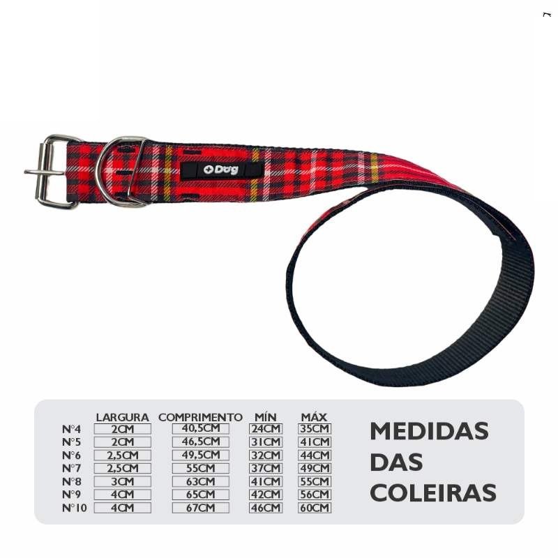 Coleira Md Porte