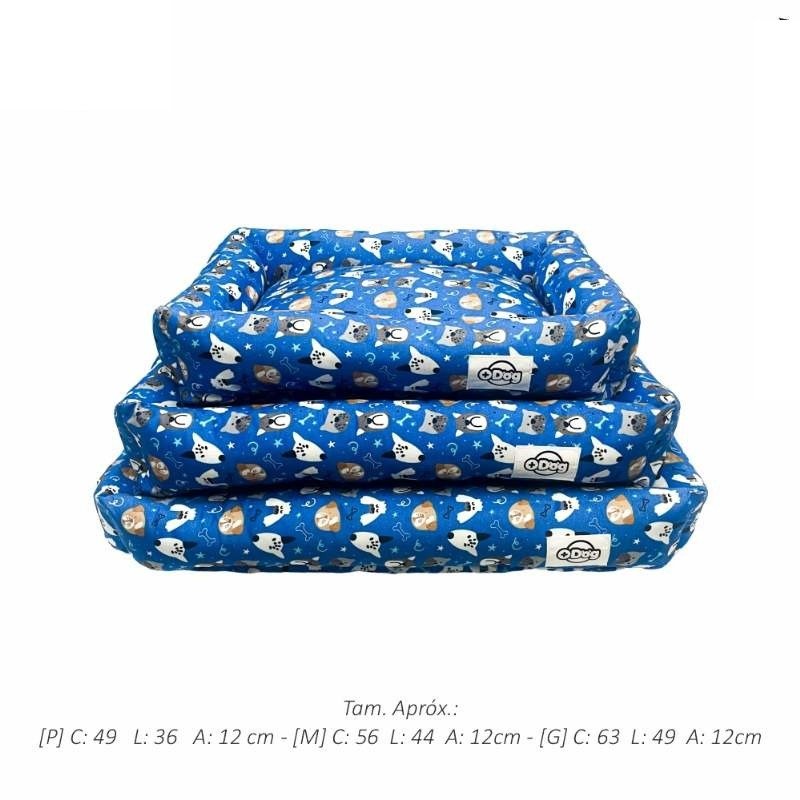 CAMA KIT DOGS OSSO AZUL P M G