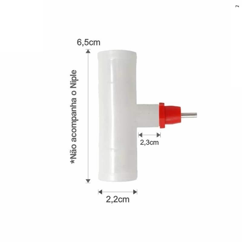 CONECTOR TUBO 20MM P/NIPLE&COPO C/20