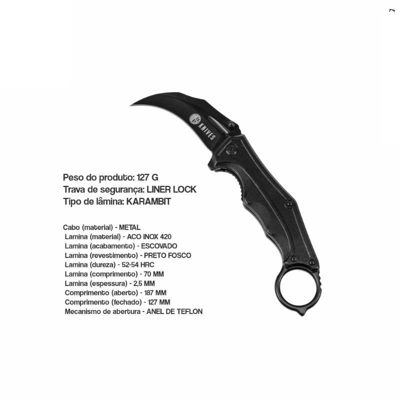 CANIVETE ROSSI JIBOIA INOX 20CM