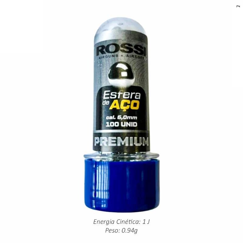 ESFERA ACO 6,0MM PREMIUM C/100UN