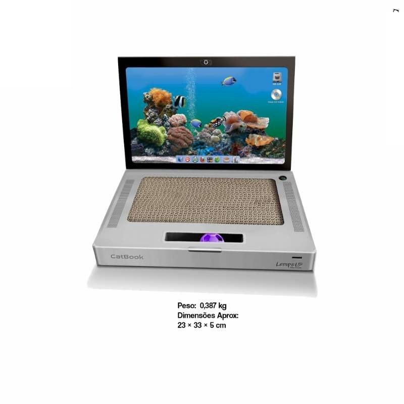 ARRANHADOR CATBOOK CINZA