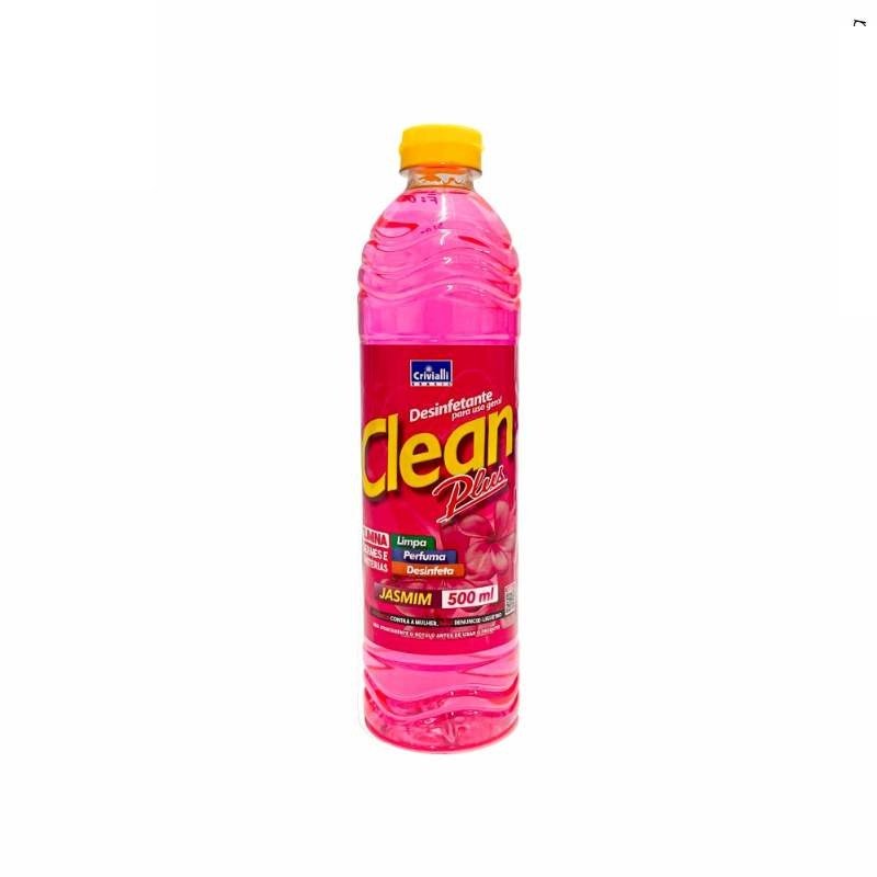 DESINFETANTE CLEAN PLUS JASMIM 500ML