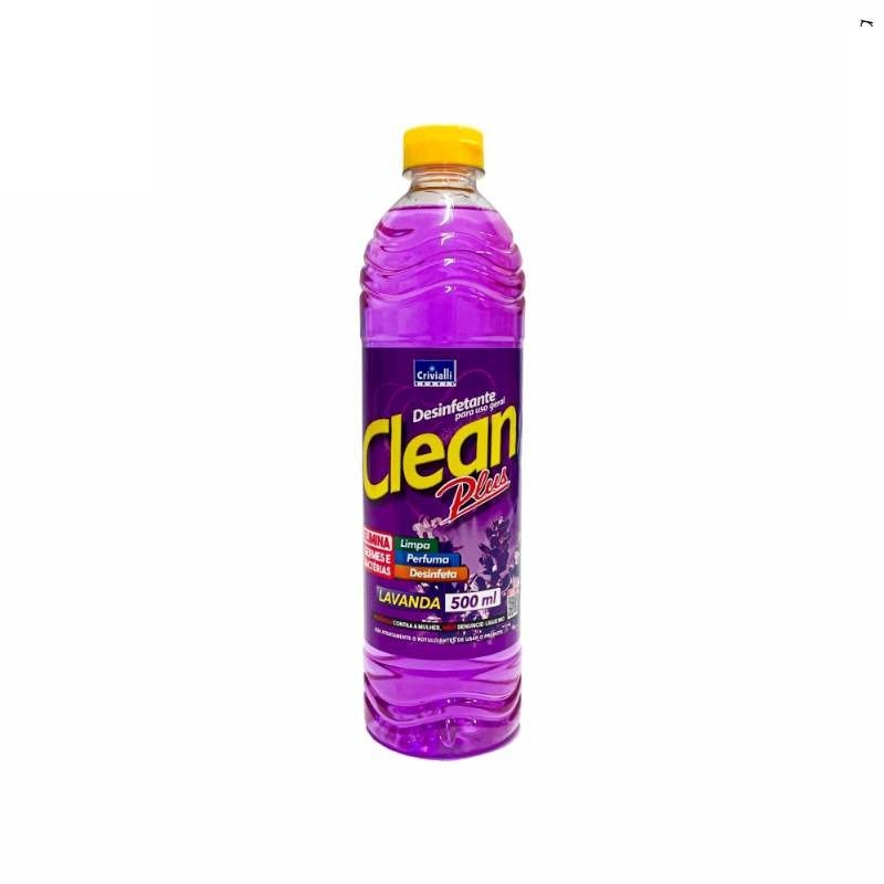 DESINFETANTE CLEAN PLUS LAVANDA 500ML