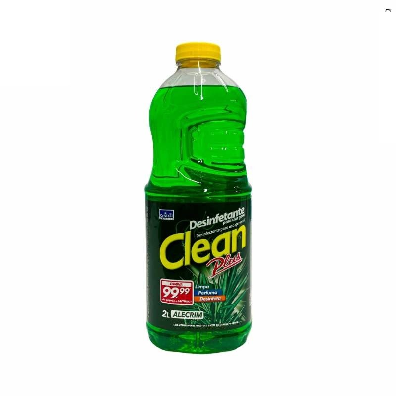DESINFETANTE CLEAN PLUS ALECRIM 2L