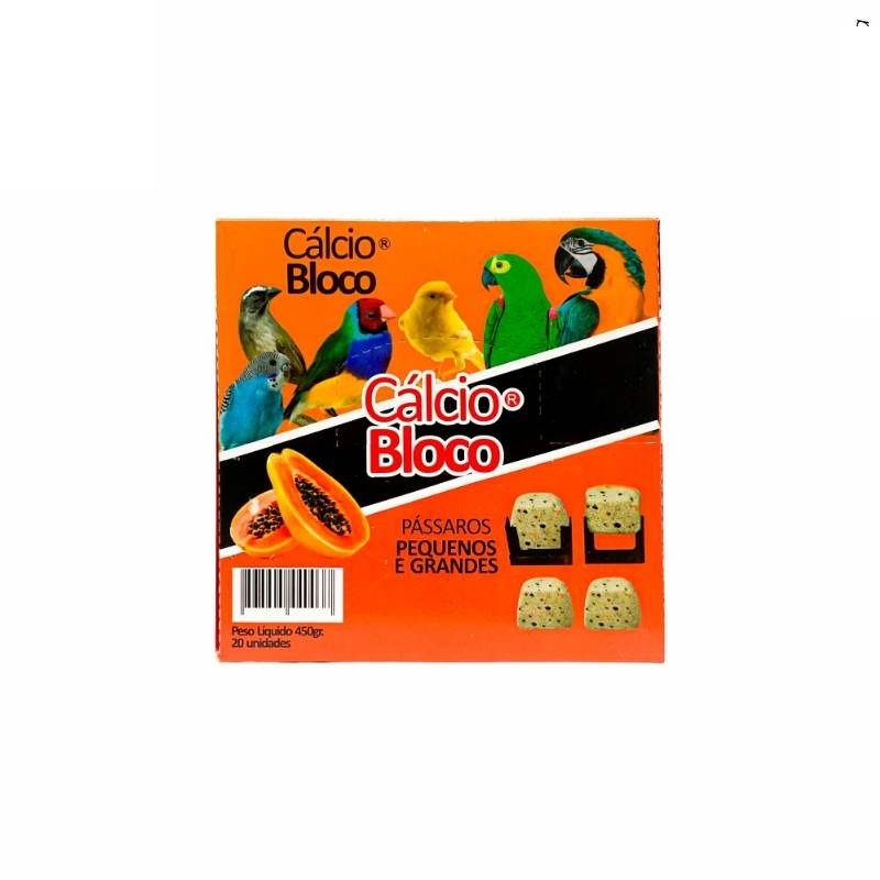 CALCIO BLOCO MAMAO UNIVERSAL 450GR