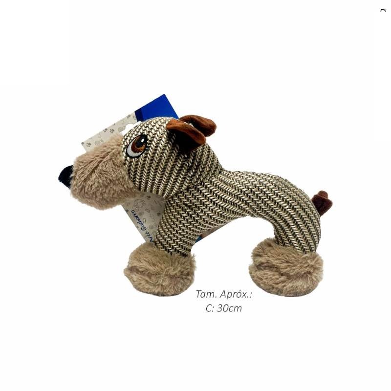 BRINQ PELUCIA CACHORRO ARCO