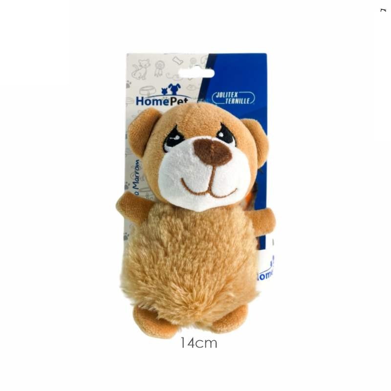 BRINQ PELUCIA CACHORRO MARROM N.2