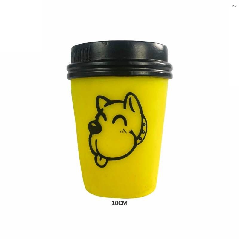 BRINQ VINIL COPO CAFE 10CM