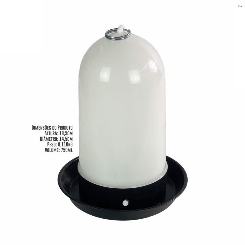 BEB PINTO&CODORNA JELPLAST C/6 PRETO