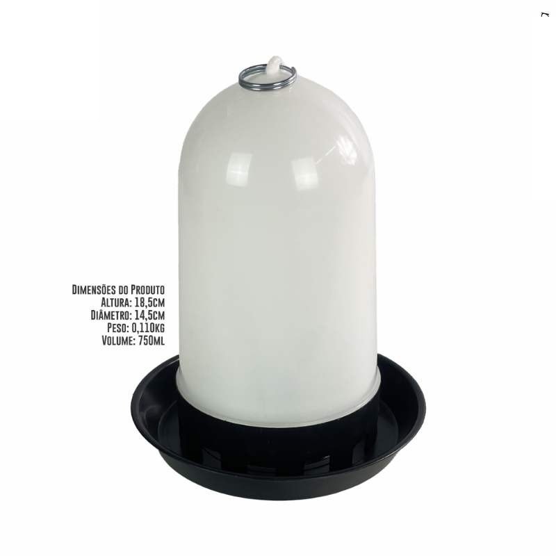COMED PINTO&CODORNA JELPLAST C/06 PRETO