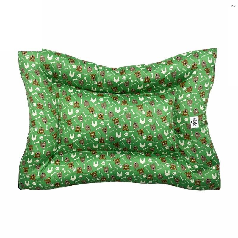 COLCHAO EXTRA GG 80X110CM WOOF DOG VERDE