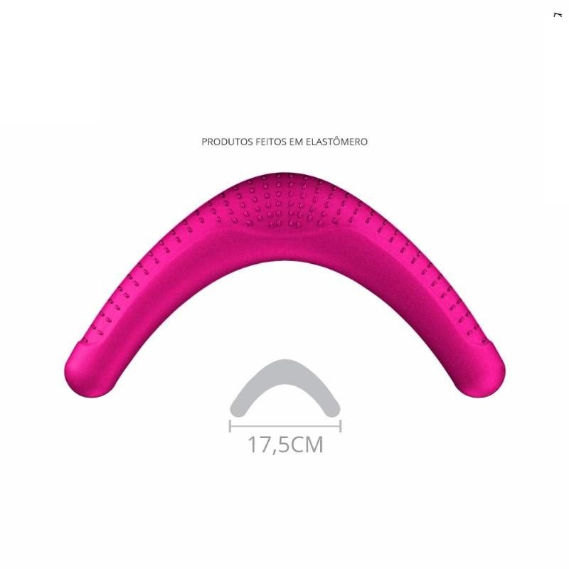 BRINQ BOOMERANG MINI&P PORTE PINK NEON