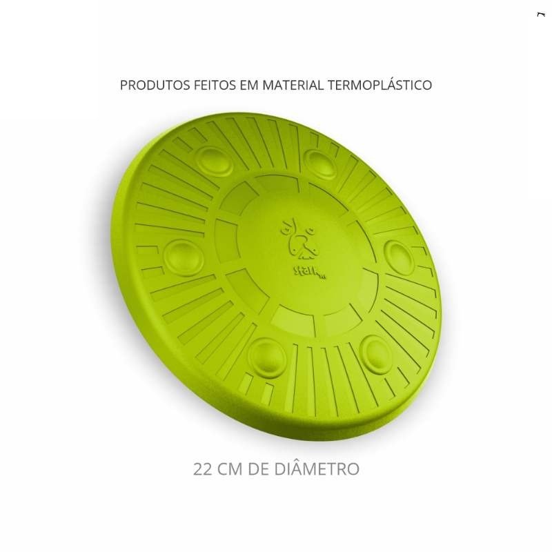 FRISBEE DISCO VOADOR VERDE NEON