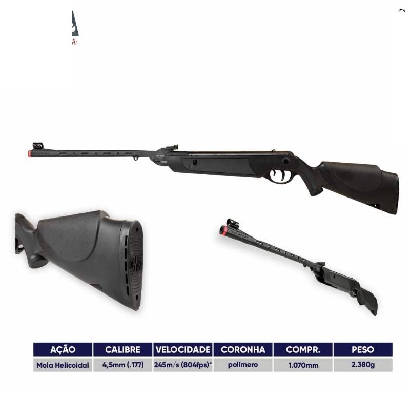 ESPINGARDA PRES DIONE SPORT MH 4,5MM