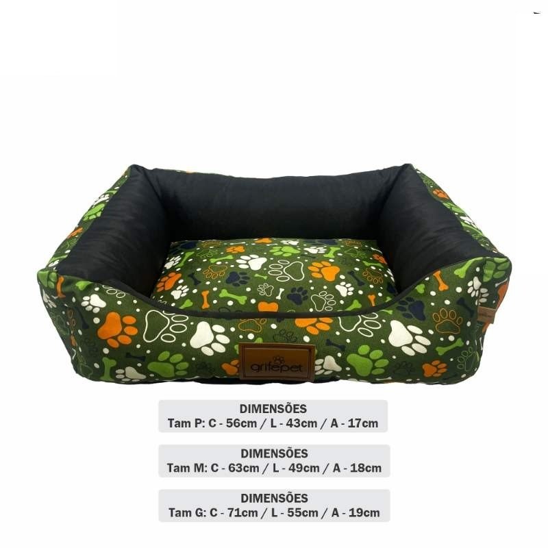 CAMA PATA OSSO VERDE P