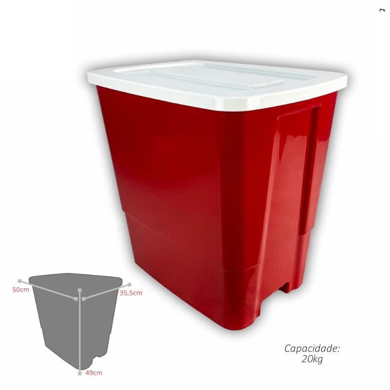 Container P/Racao 20Kg