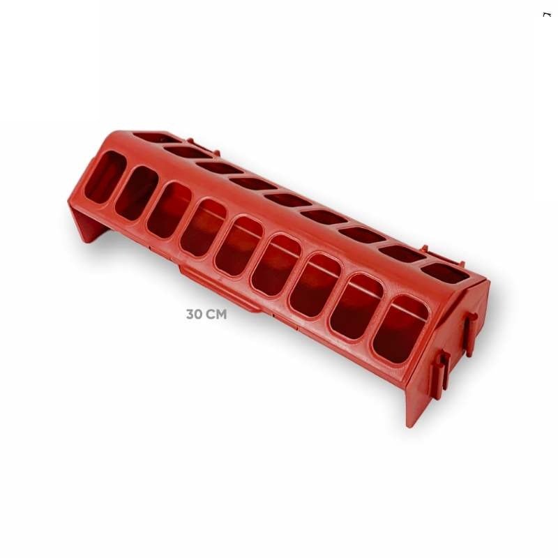 COMED CALHA LINEAR PLAST 30CM C/6 VERM